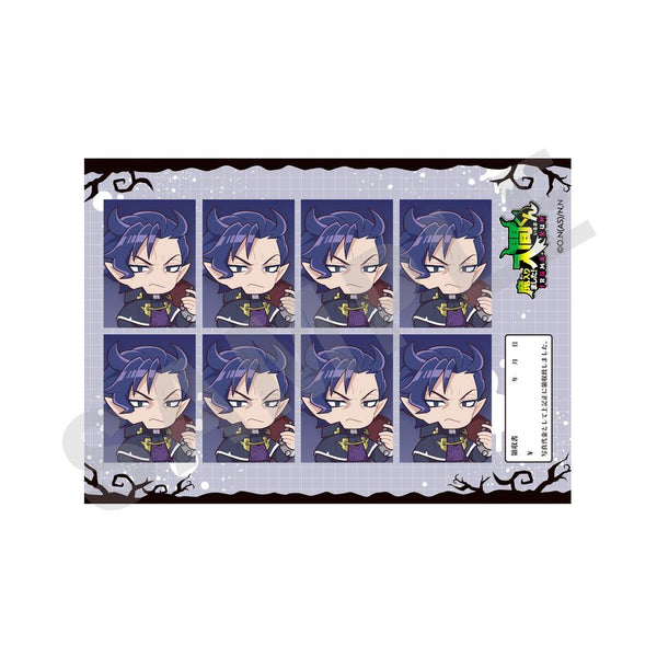 『魔入りました!入間くん』証明写真風ステッカー ナベリウス・カルエゴ